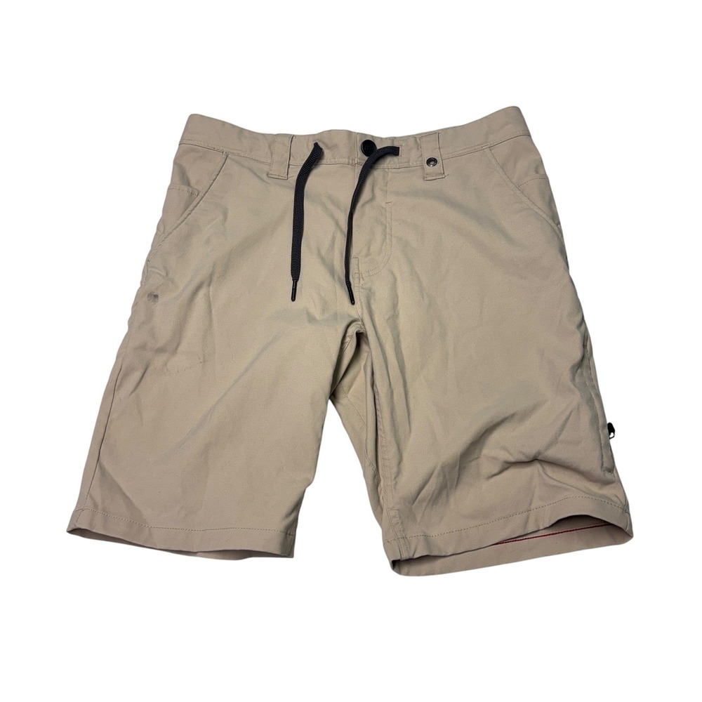 686 Everywhere Hybrid Shorts Mens 30X9 Khaki Tan Slim Fit KCRGNS08 Technical